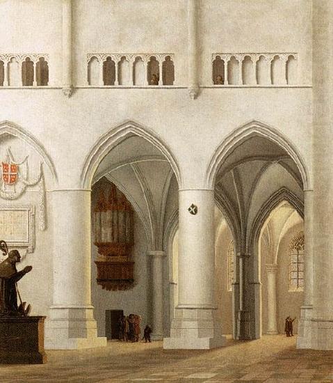 Pieter Jansz Saenredam Interior of the Church of St Bavo at Haarlem china oil painting image